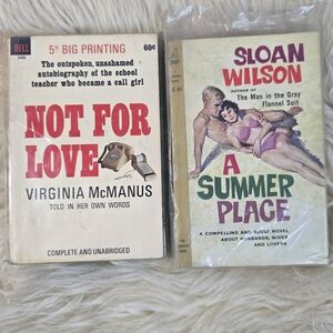 Vintage 1960s Pulp Paperback Mid-Century Scandal + Drama Pulp Bundle